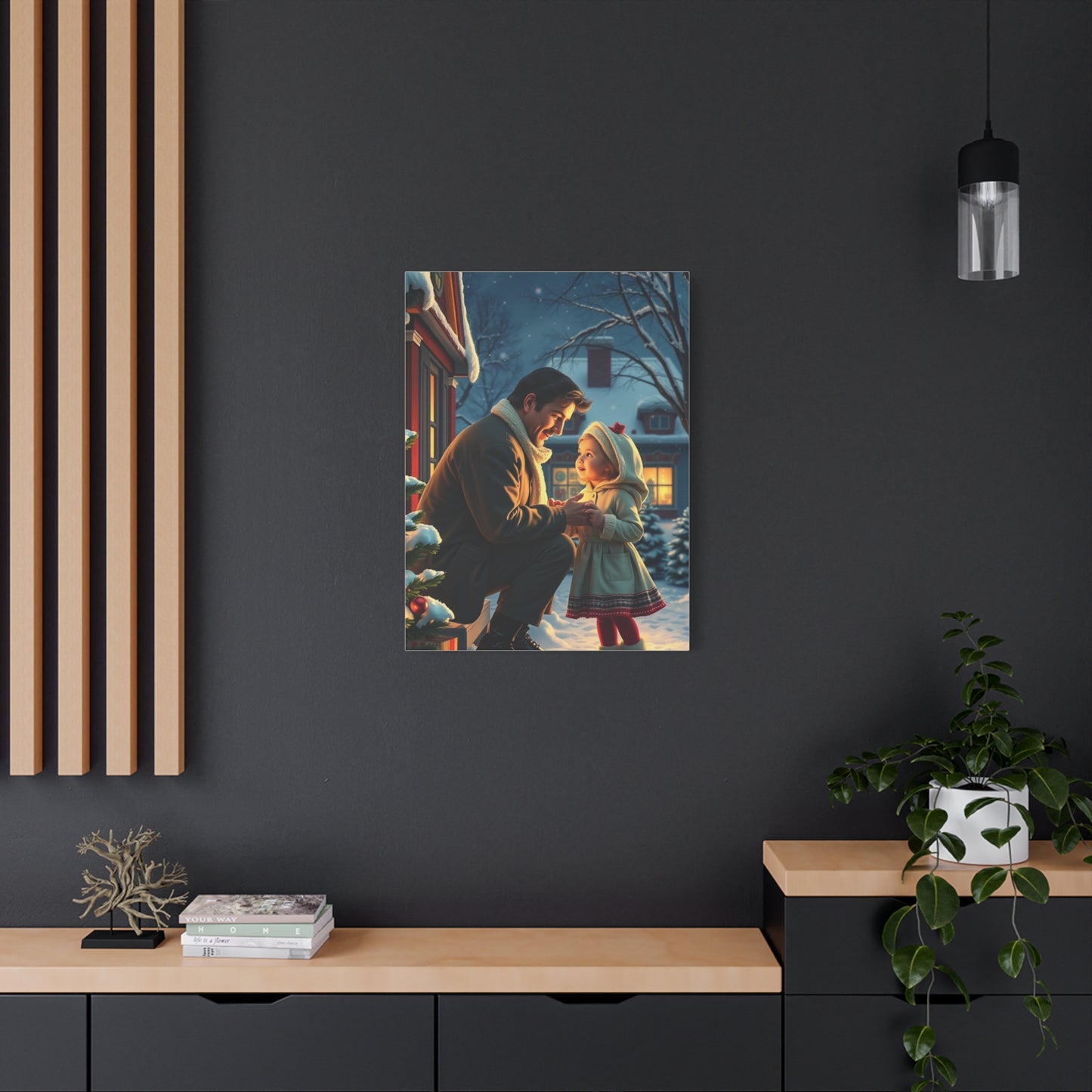 Holiday Splendor Canvas by Rockwell