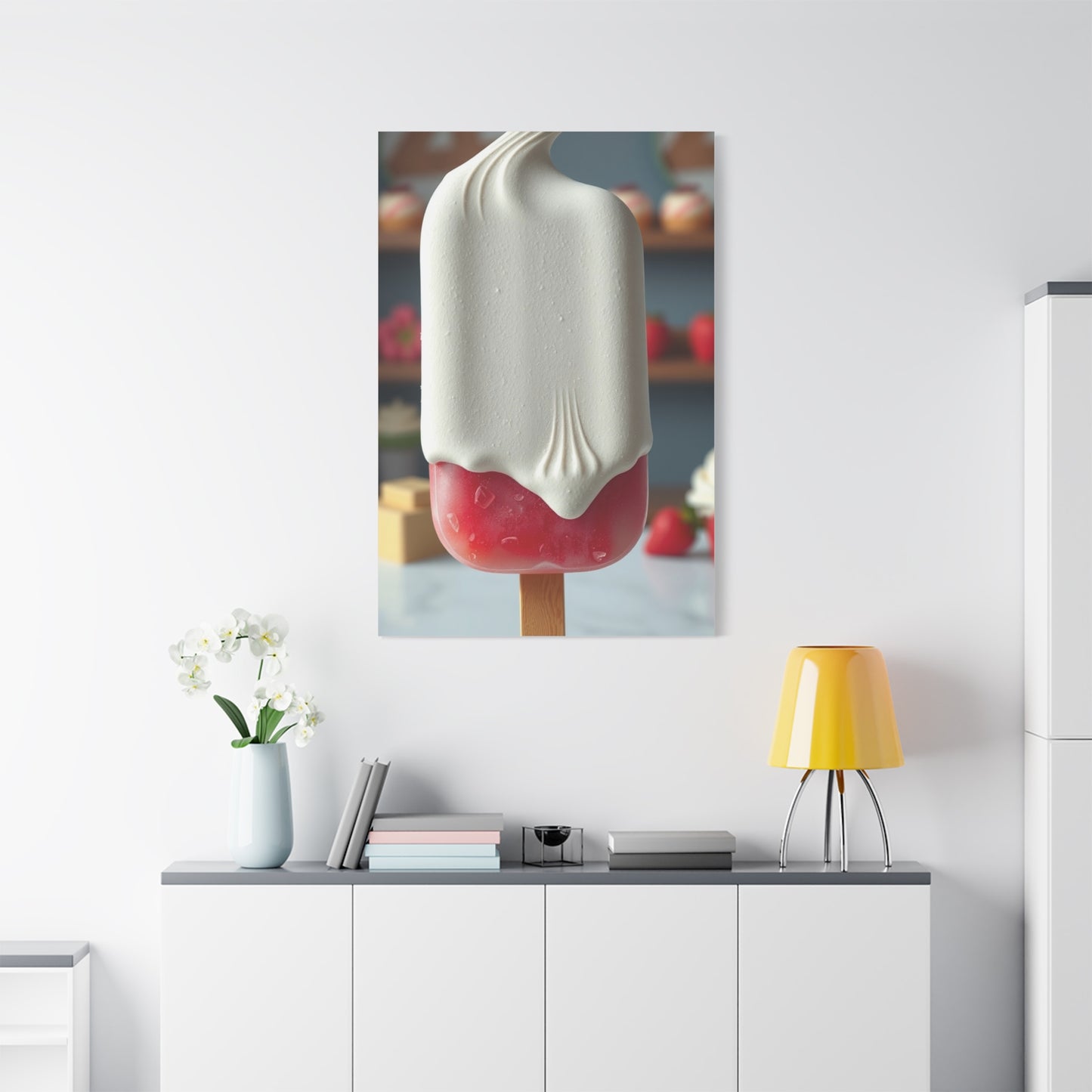 Supreme Ice Cream & Popsicle Art Collection Wall Art & Canvas Print