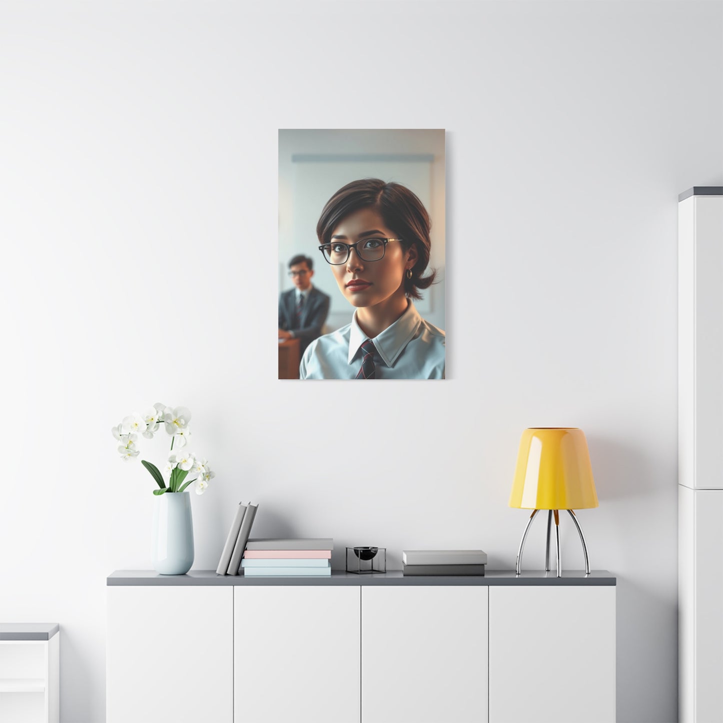 Vision The Office Character Art Art Wall Art & Canvas Print
