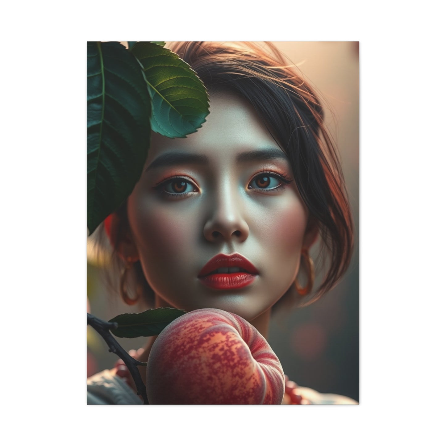 Supreme Peach Art Beautiful Collection Wall Art & Canvas Print