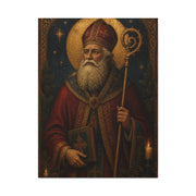 Saint Nicholas Icon Portrait Wall Art & Canvas Print
