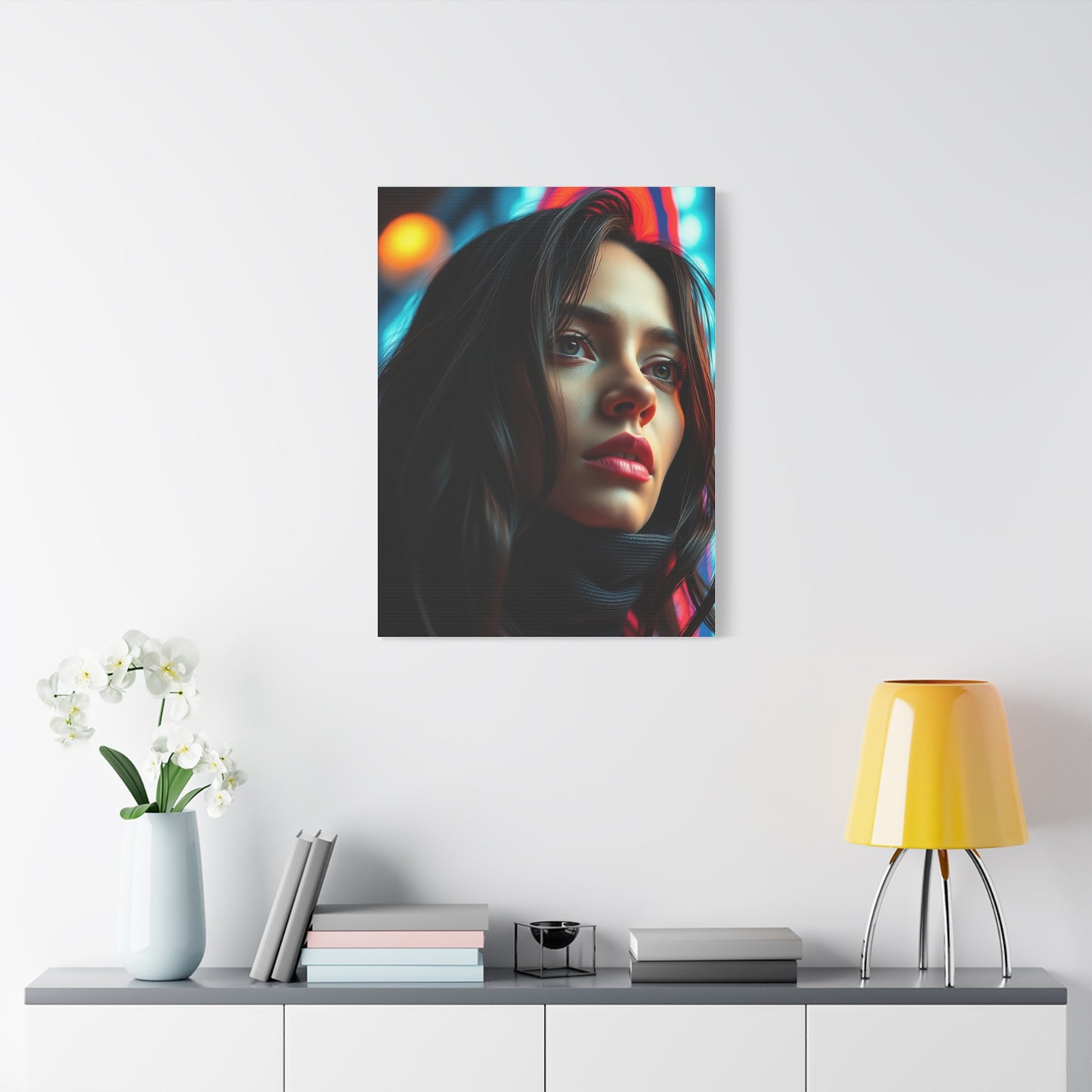 70’s Aesthetic Art Refined Canvas Wall Art & Canvas Print