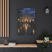 Grand Clubhouse Blue Hour Golf Wall Art & Canvas Print