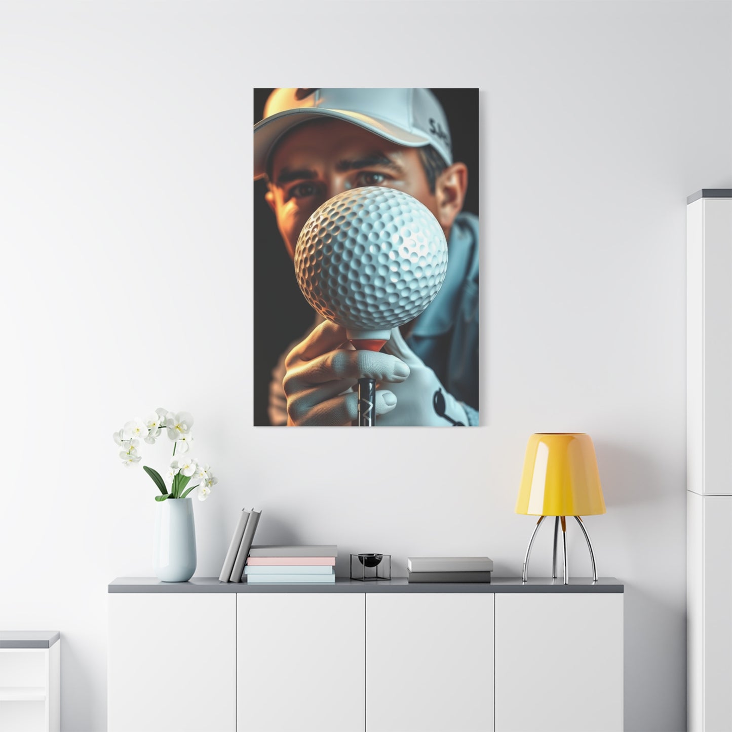 Luxe Sand Trap Composition Wall Art & Canvas Print