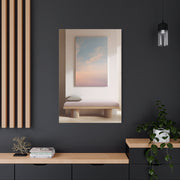 Soft Horizon Spa Waiting Room Wall Art & Canvas Print