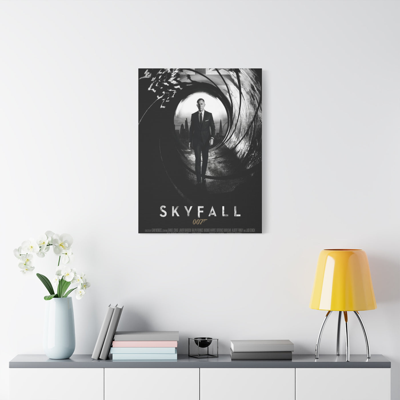 Skyfall Movie Poster Wall Art & Canvas Print