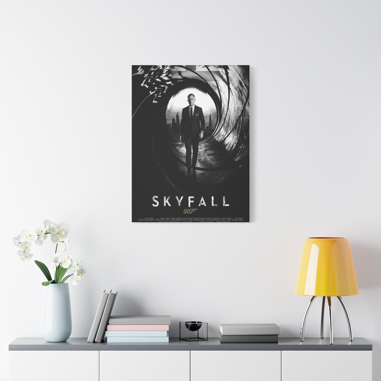 Skyfall Movie Poster Wall Art & Canvas Print