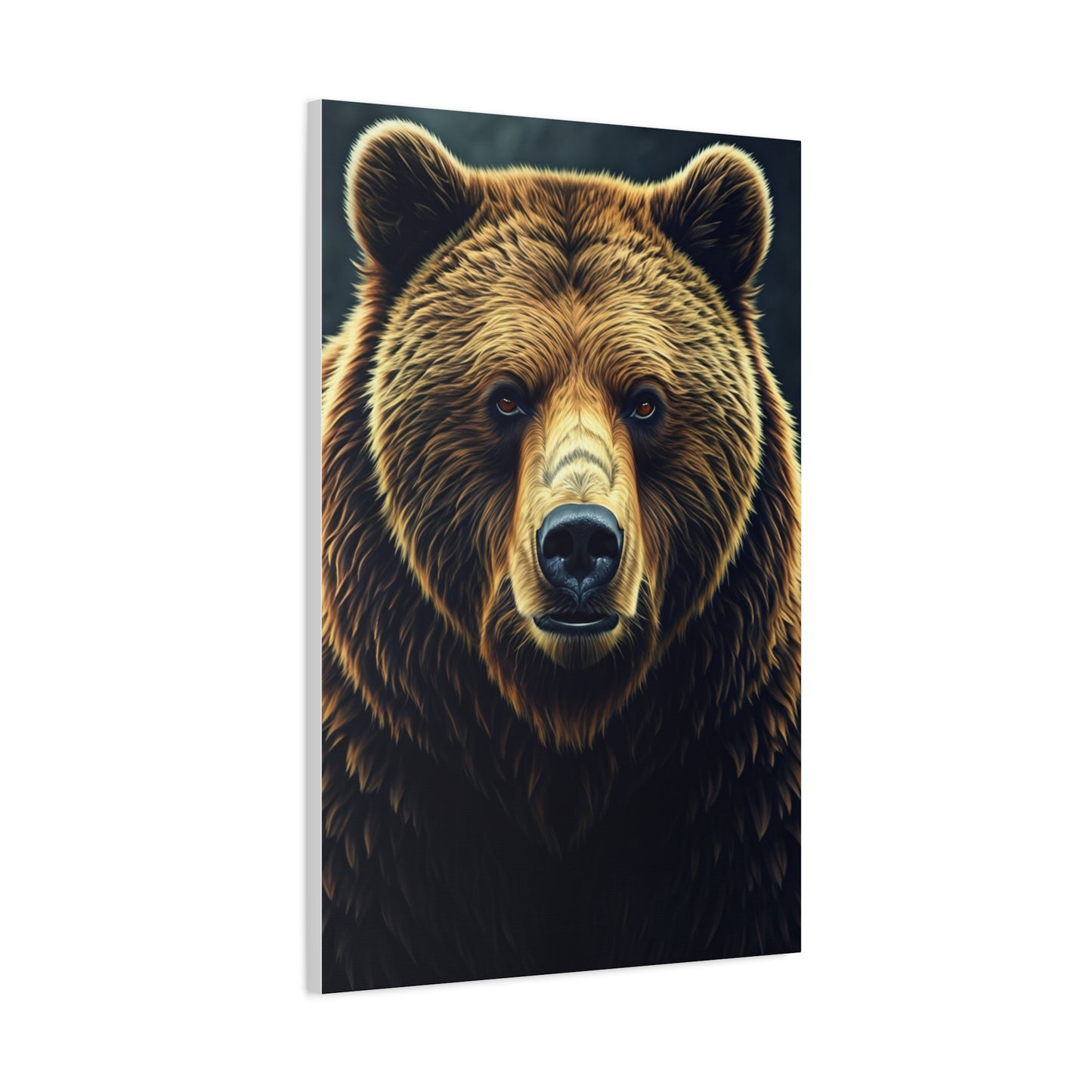 Majestic Brown Bear Portrait Wall Art & Canvas Prints
