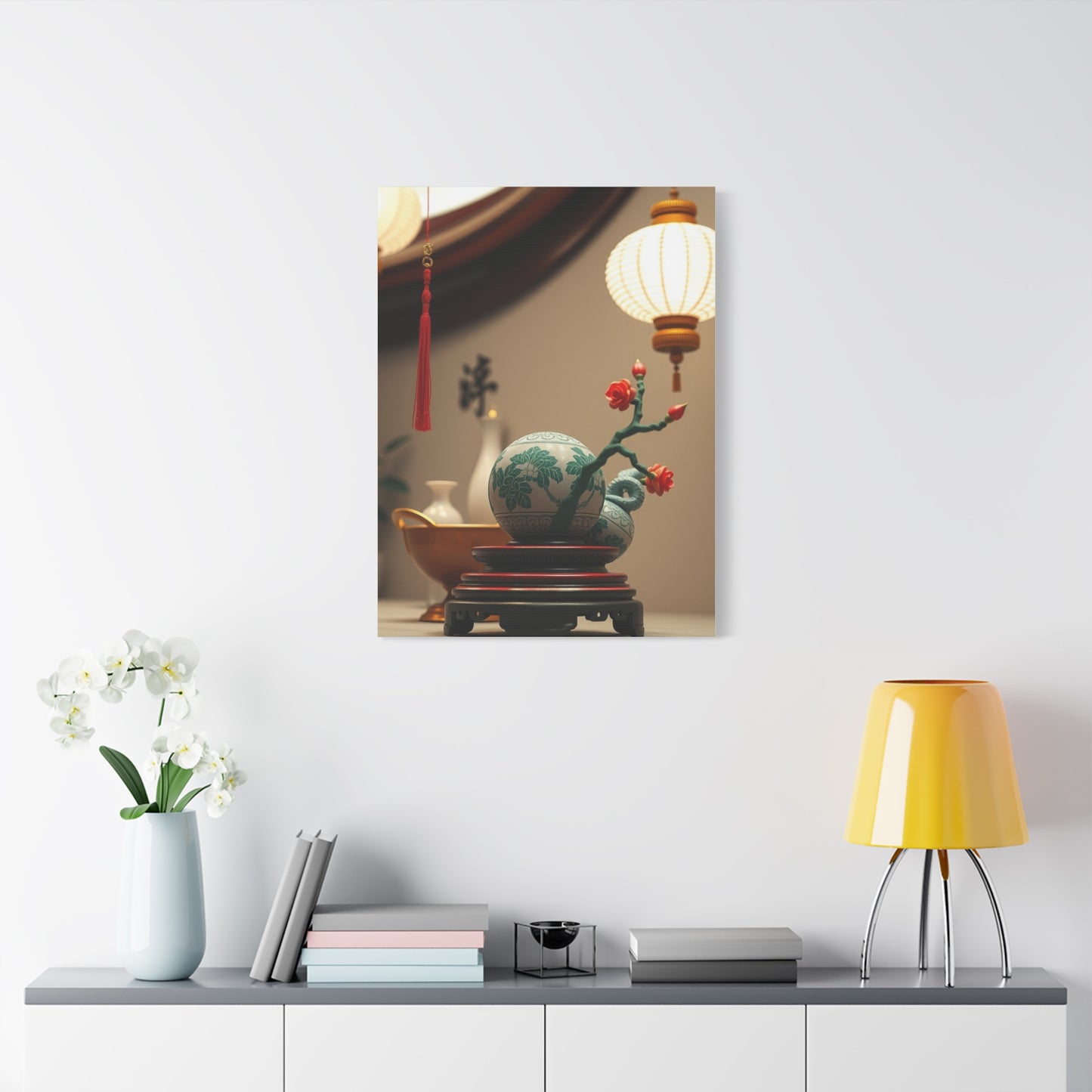 Chinese Decor Art Luxury Canvas Wall Art & Canvas Print