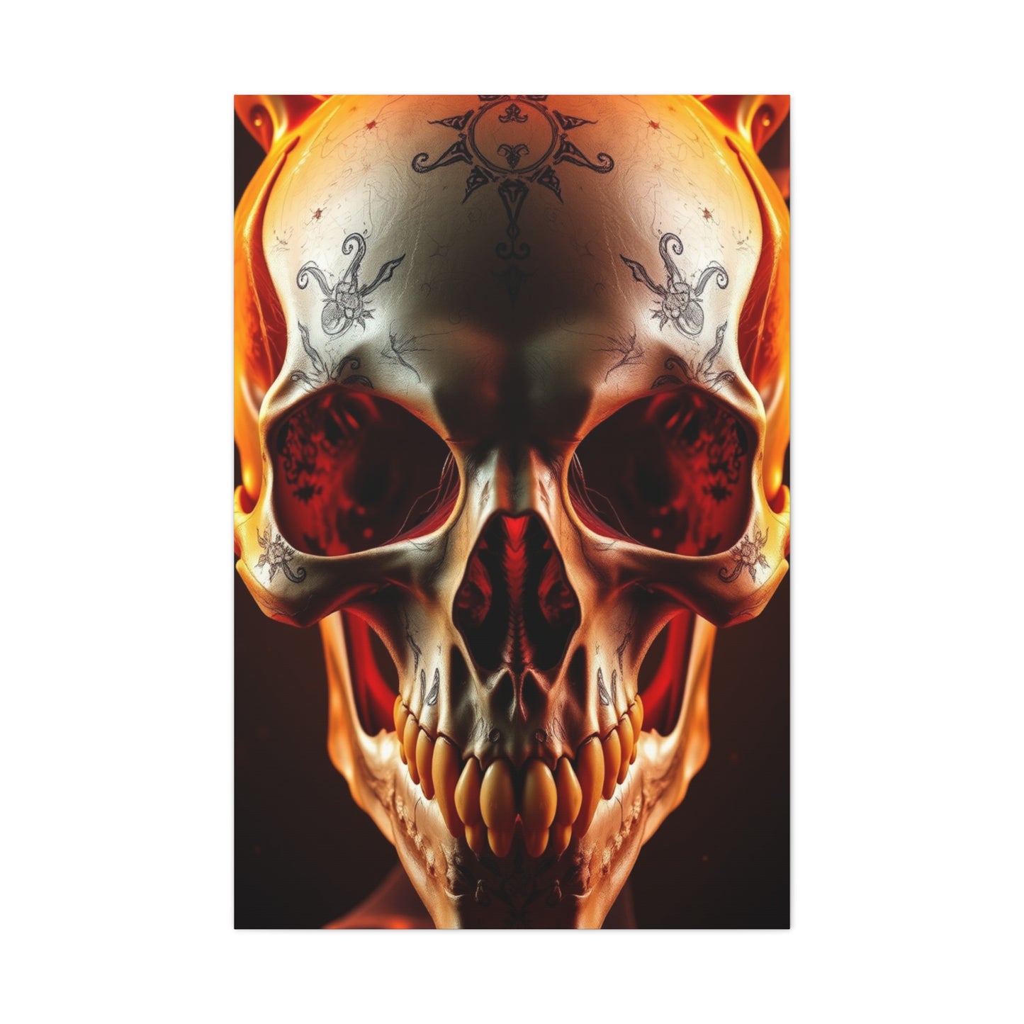 Skull Art Premium Canvas 19 Wall Art & Canvas Print