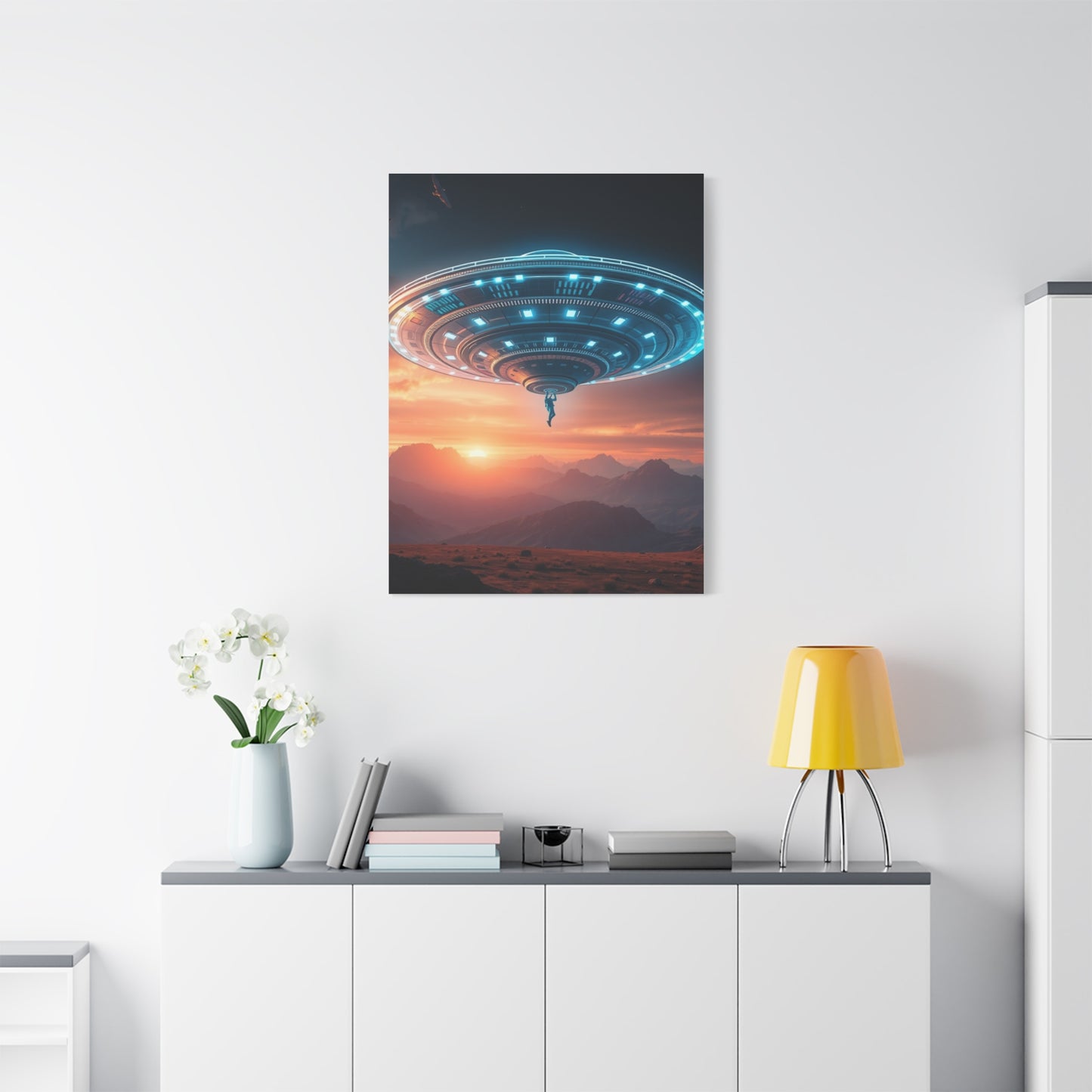 Celestial Enigma Canvas Wall Art & Canvas Print