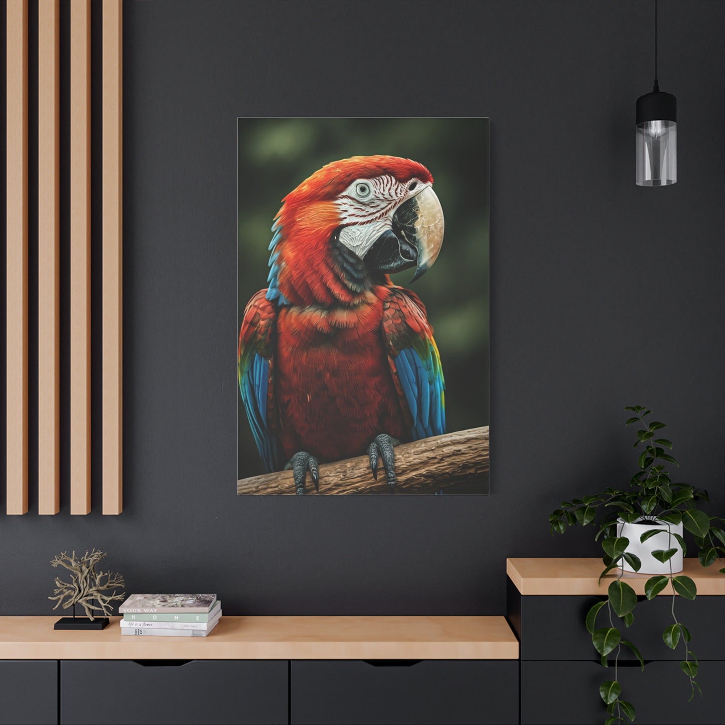 Scarlet Macaw Majesty Wall Art & Canvas Prints
