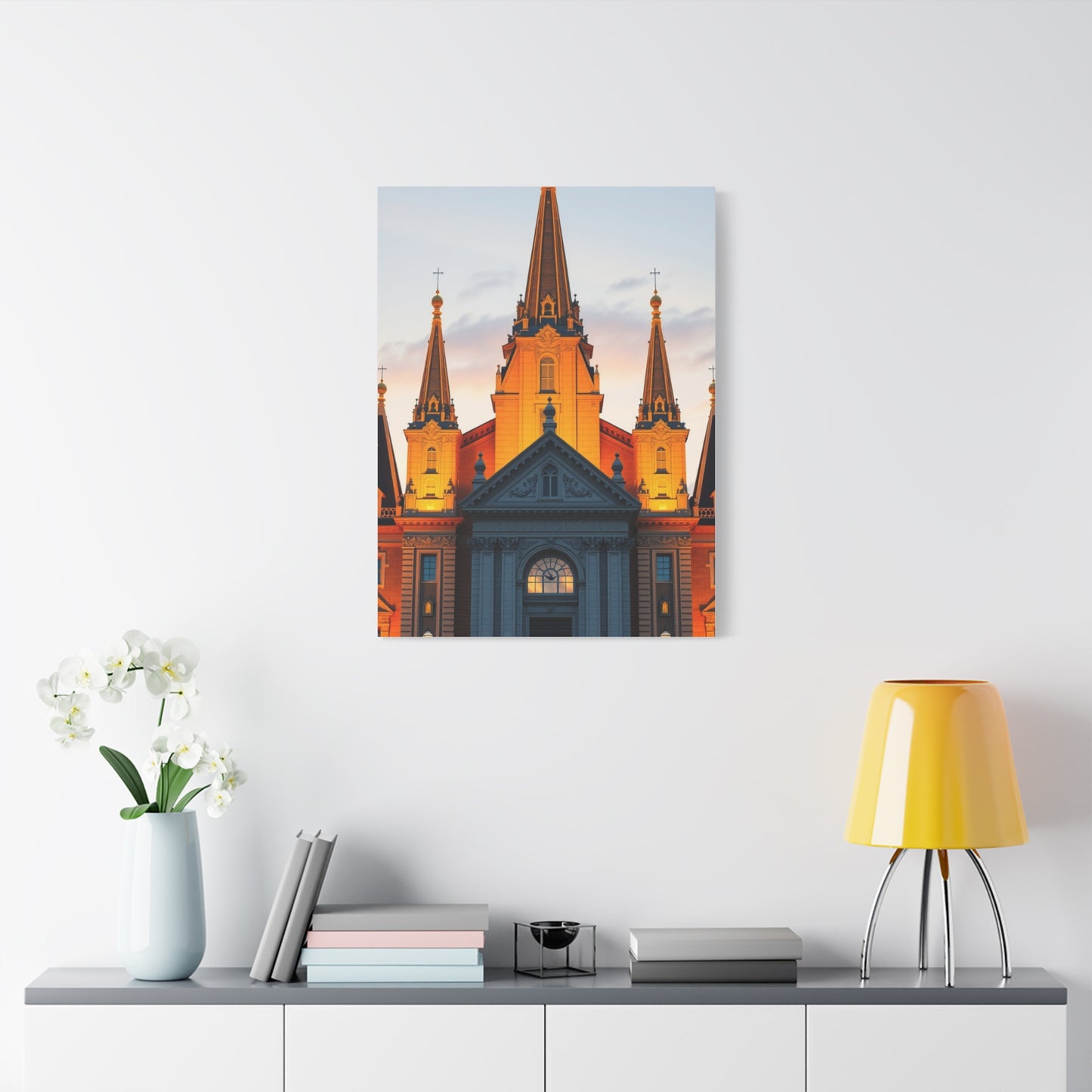 Supreme The LDS Temple Art Beautiful Collection Wall Art & Canvas Print