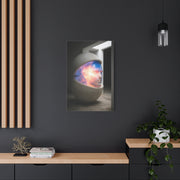 Surreal Cosmic Mind Sculpture Wall Art & Canvas Print