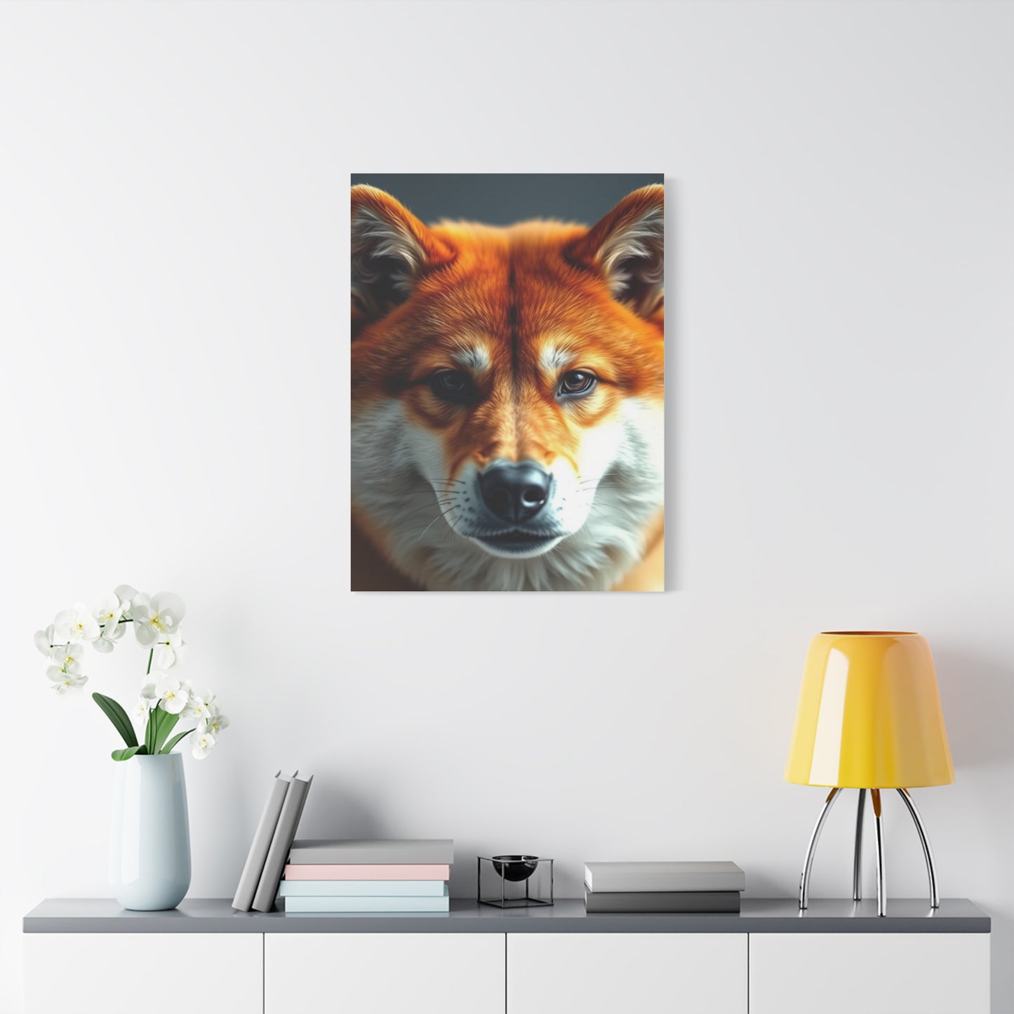 Supreme Shiba Inu Dog Art Beautiful Collection Wall Art & Canvas Print