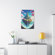 Floating Mountain Sanctuary Wall Art & Canvas Prints