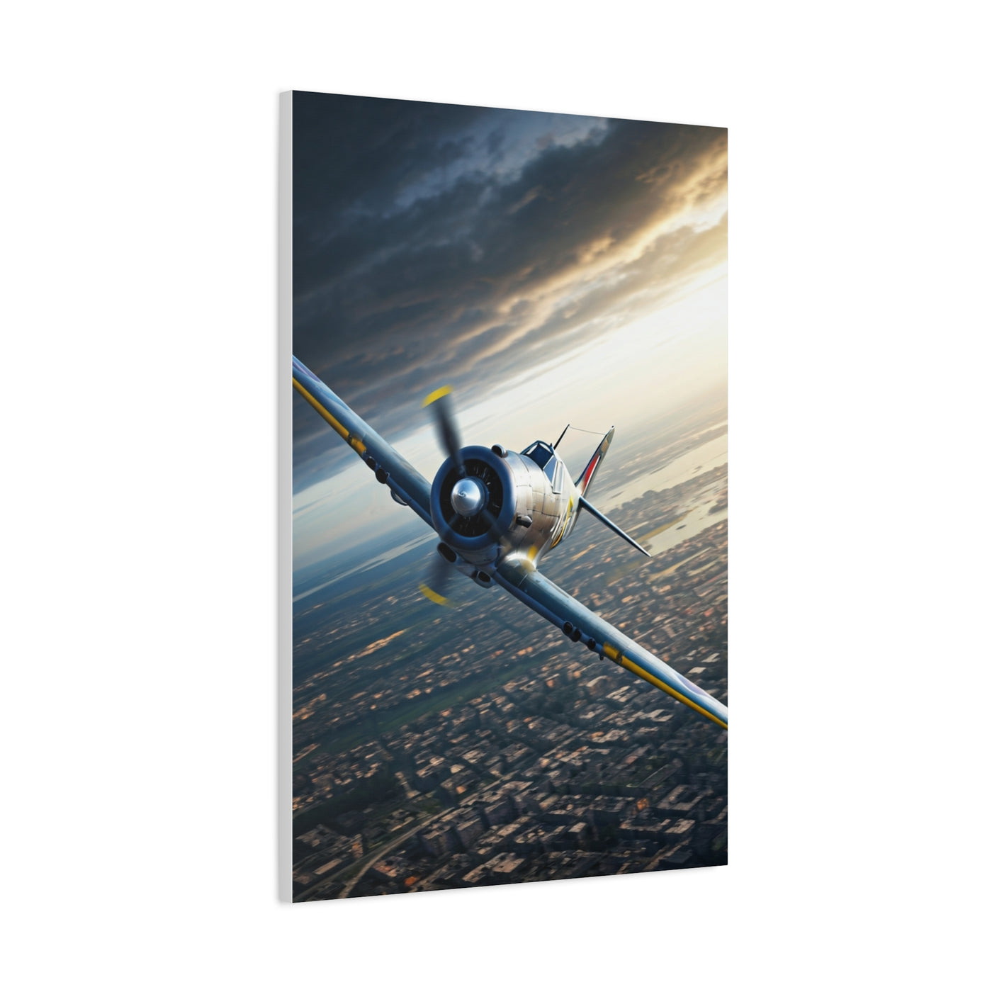 Cockpit Horizon Combat Flight Wall Art & Canvas