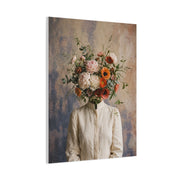 Surreal Botanical Head Portrait Wall Art & Canvas Print