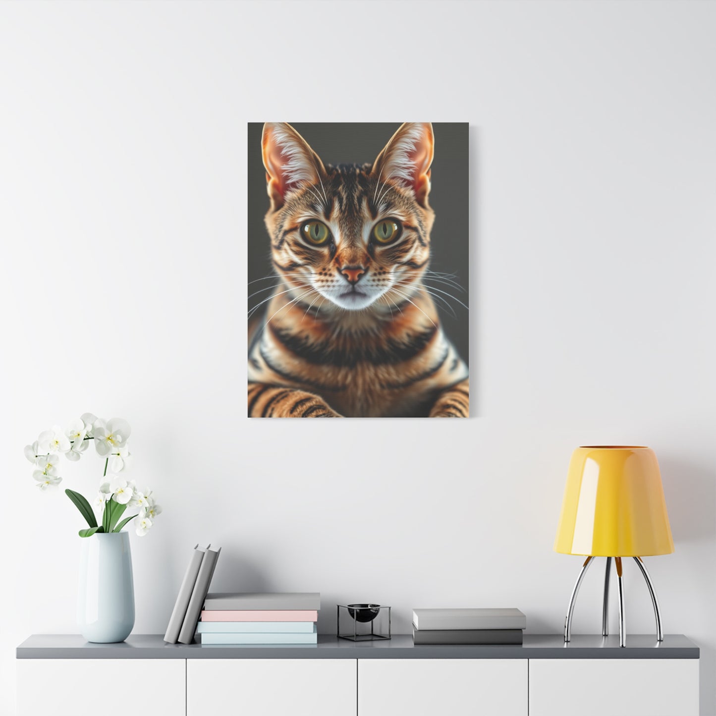 Tabby Cat Art Supreme Canvas Wall Art & Canvas Print