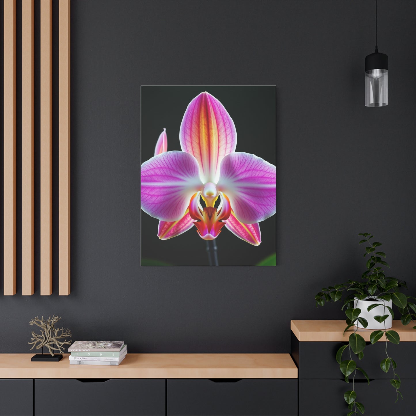 Orchid Flower Art Supreme Canvas Wall Art & Canvas Print