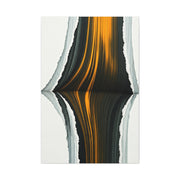 Vertical Gold Reflection Abstract Wall Art & Canvas Prints