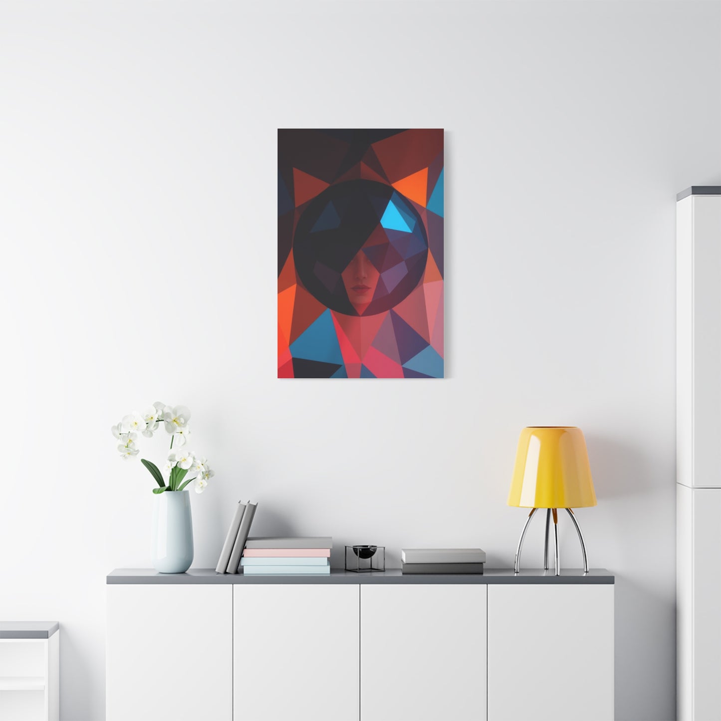 Geometric Aura Masterpiece Wall Art & Canvas Print