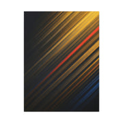 Golden Diagonal Light Abstract Wall Art & Canvas Prints