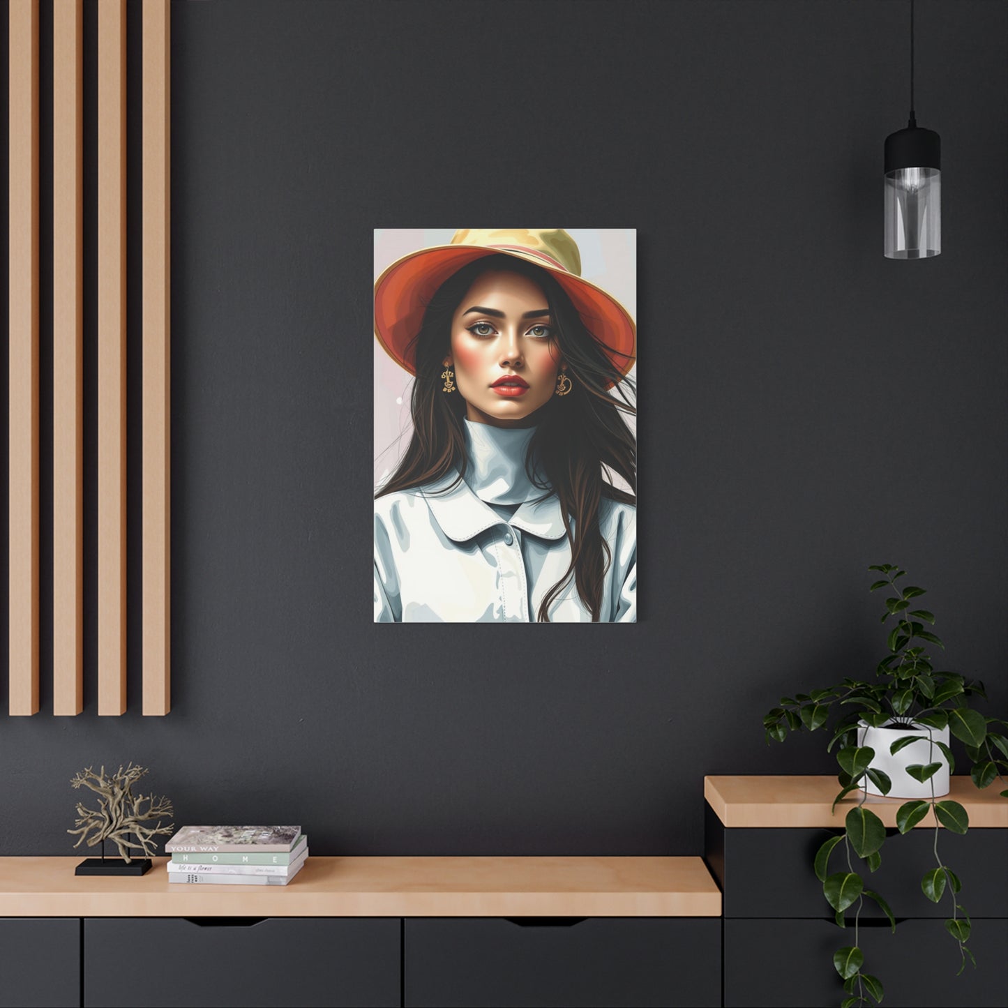 Vision Fashion Illustration & Drawings Art Art Wall Art & Canvas Print