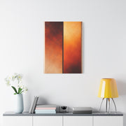 Golden Hour Diptych Color Field Wall Art & Canvas Print