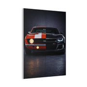 Chevrolet Camaro Split Classic SS vs Modern ZL1 Wall Art & Canvas Prints