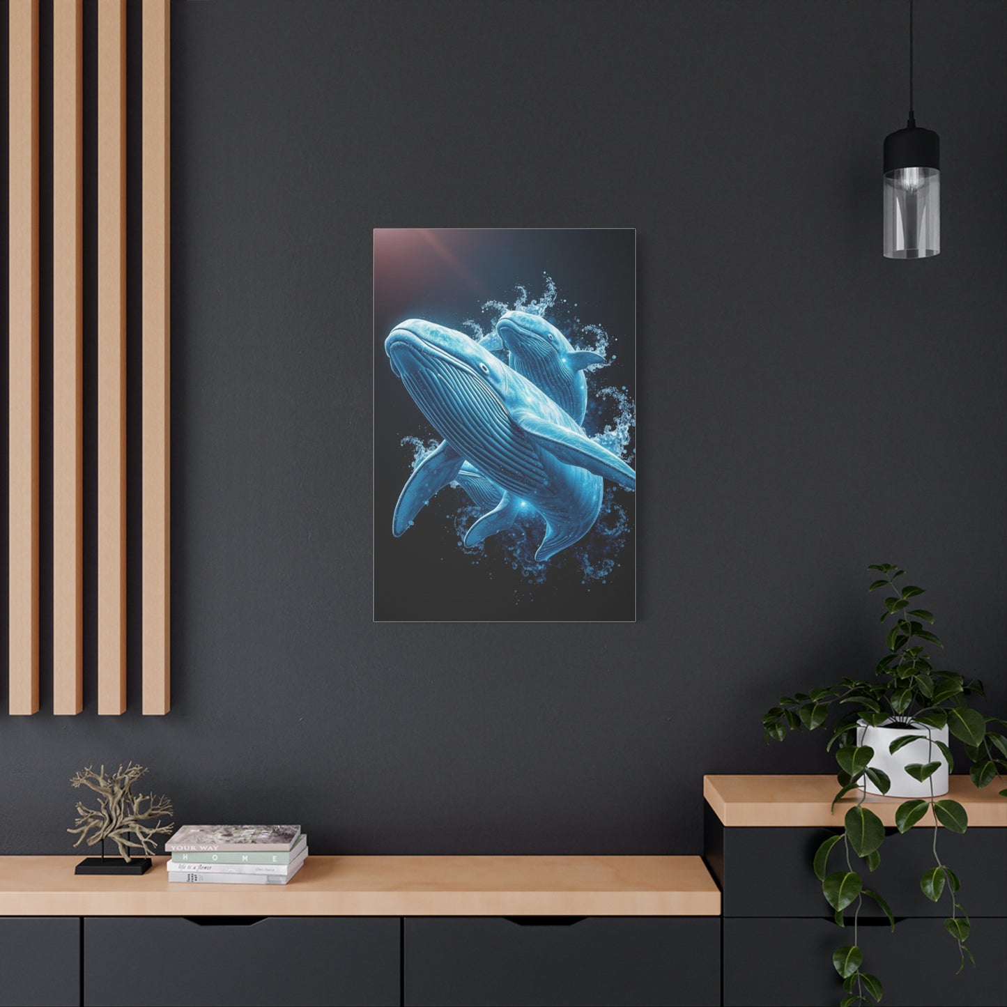 Supreme Whale Art Beautiful Collection Wall Art & Canvas Print