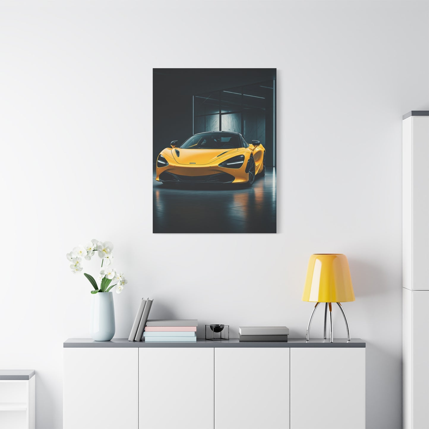 McLaren 720S Private Showroom Wall Art & Canvas Prints