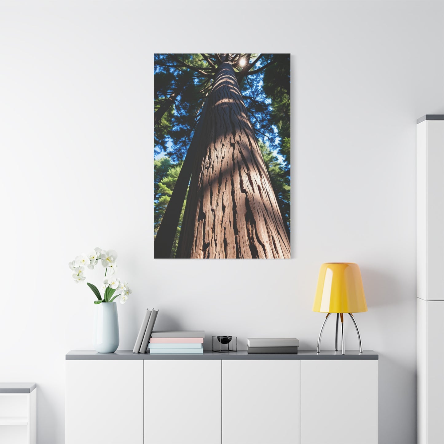 Redwood Tree Art Supreme Canvas Wall Art & Canvas Print