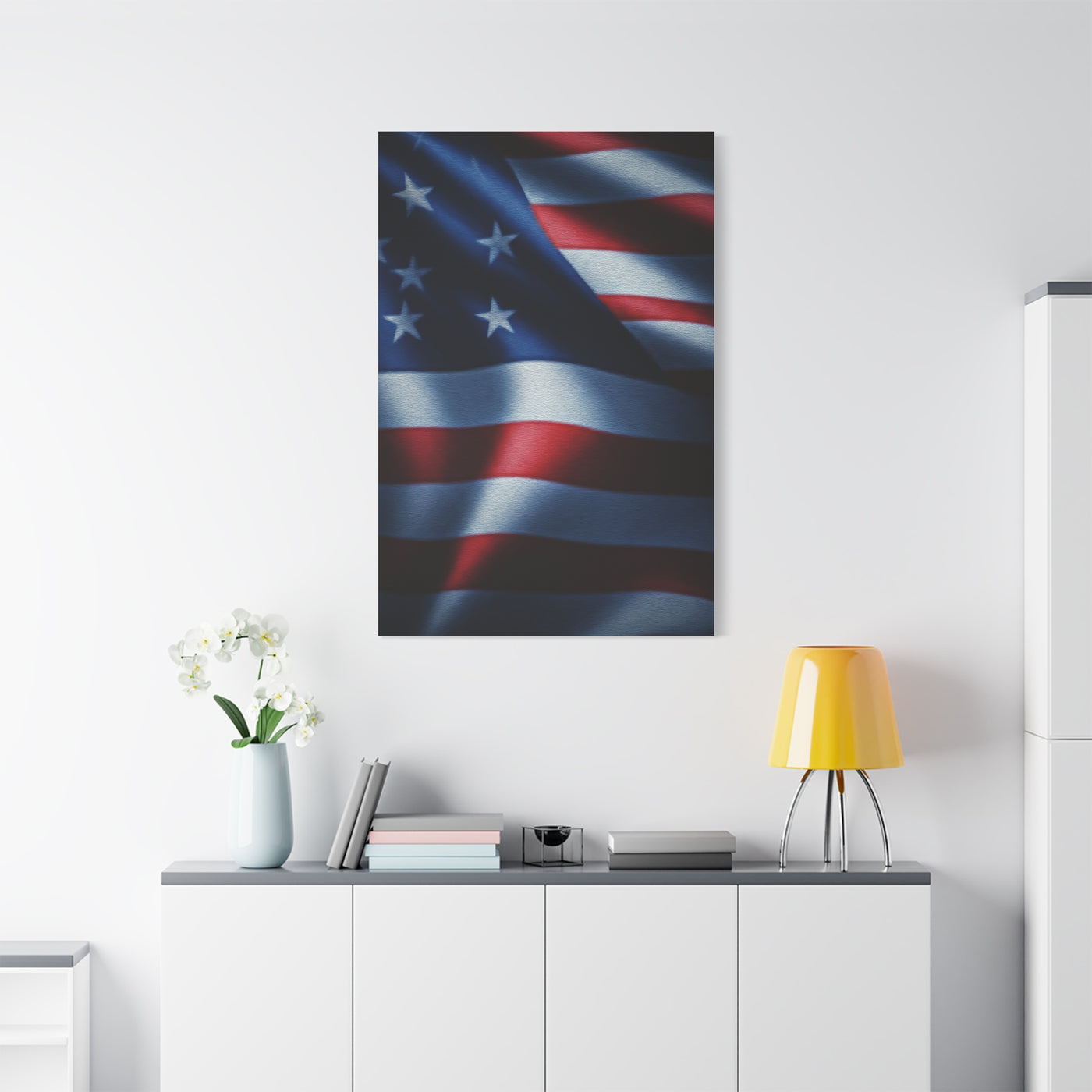 Stars and Stripes Sunset Horizon Wall Art & Canvas Prints