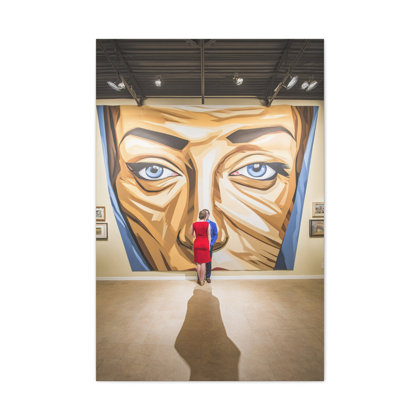 Monumental Contemporary Gallery Portrait Wall Art & Canvas Print