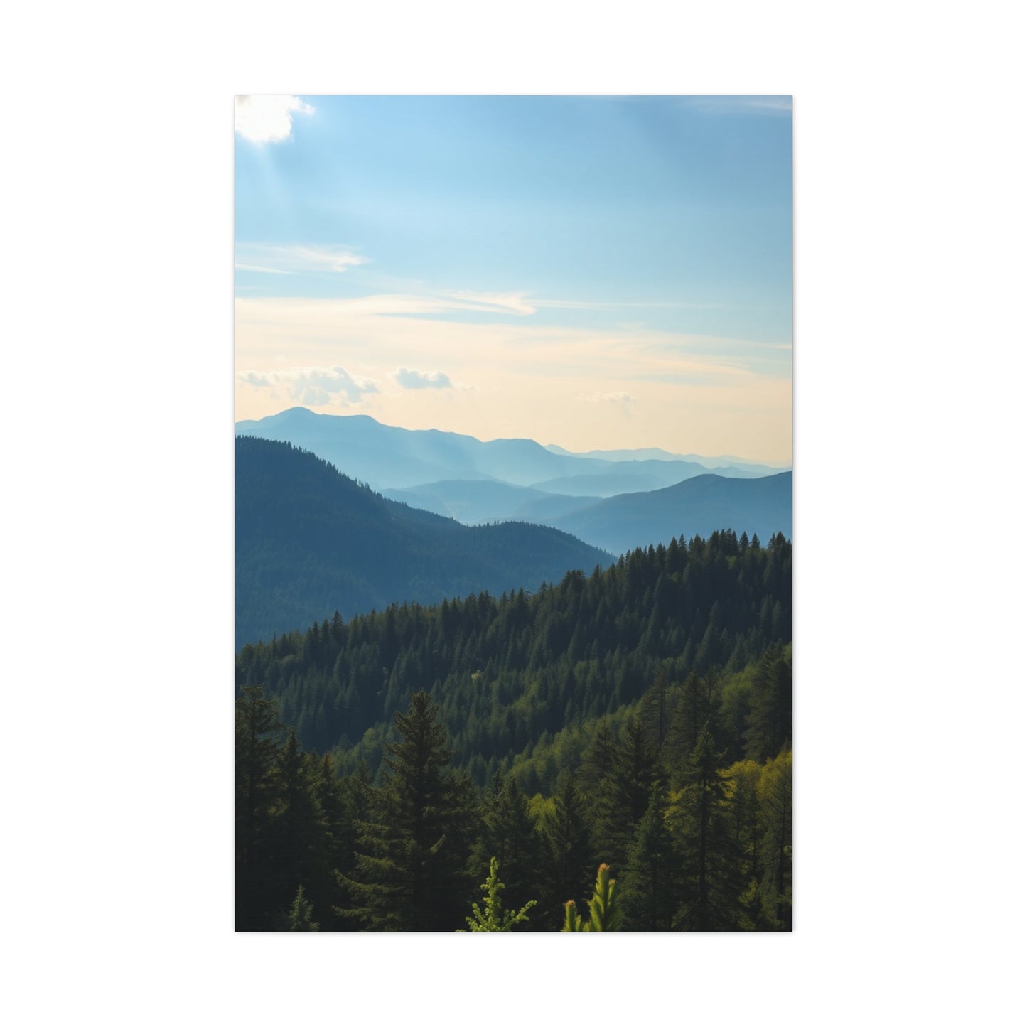 Great Smoky Mountain National Park Art Canvas Art 1 Wall Art & Canvas Print