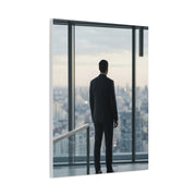Leadership Reflection Skyline Scene Wall Art & Canvas Print