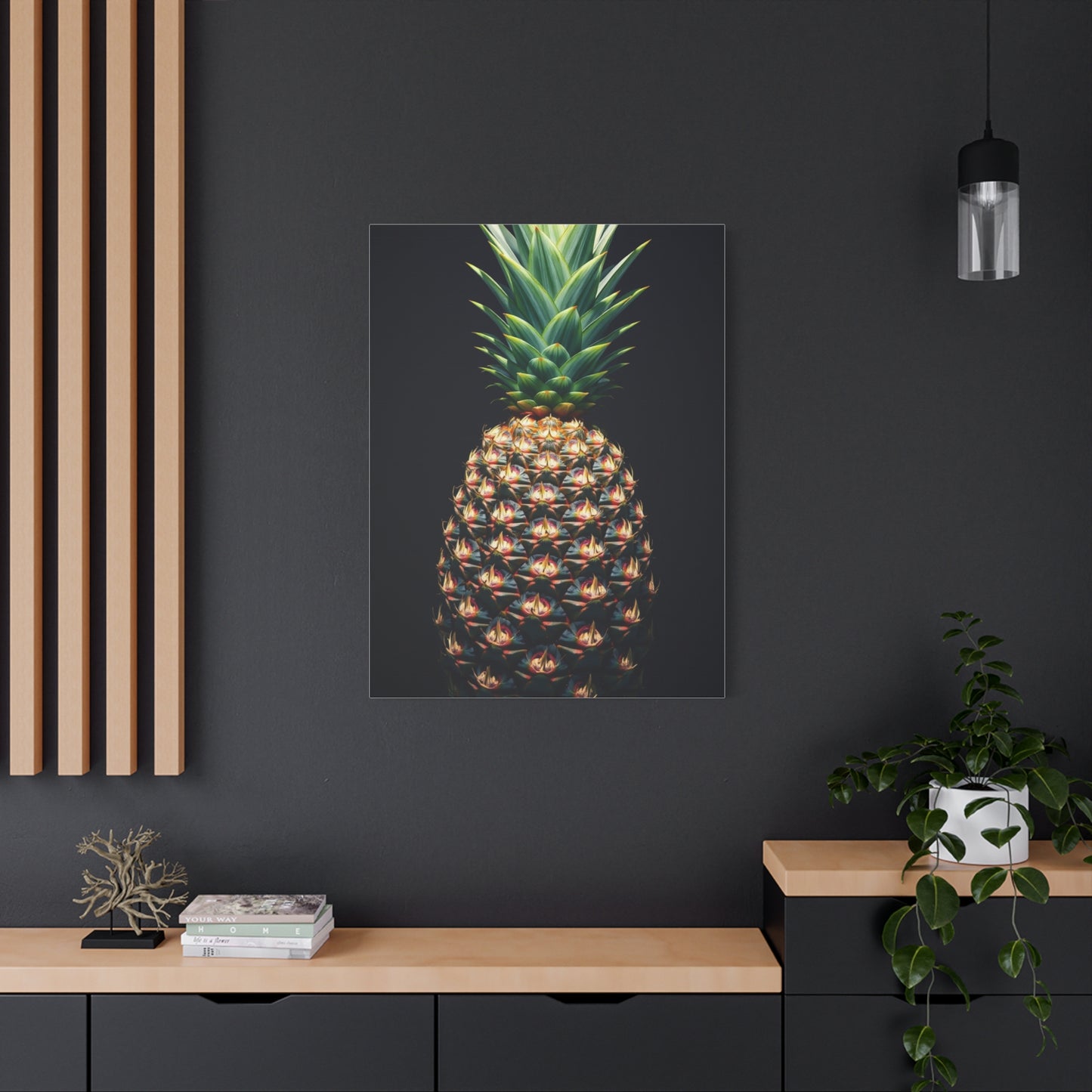 Pineapple Art Supreme Canvas Wall Art & Canvas Print