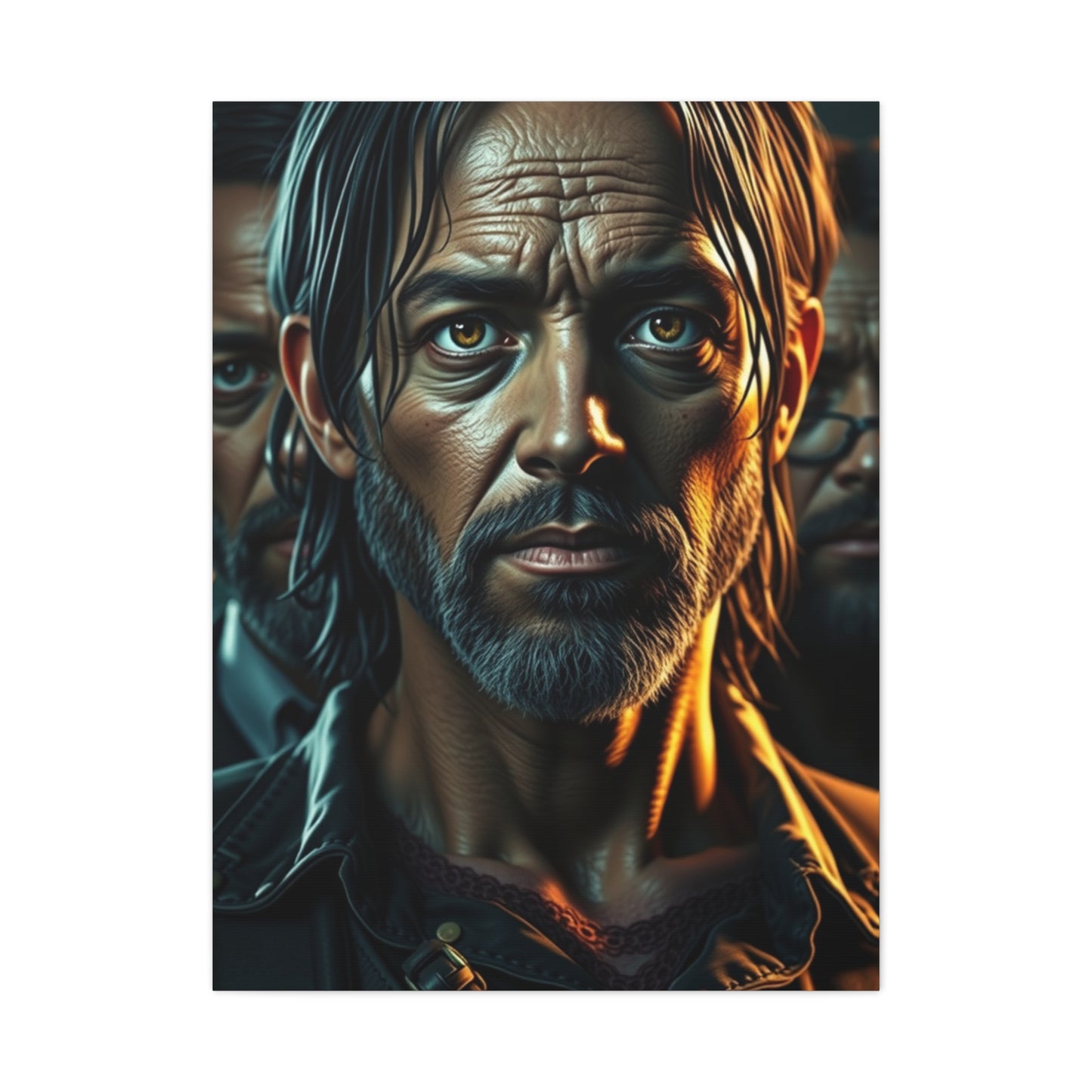 Supreme The Walking Dead Characters Art Beautiful Collection Wall Art & Canvas Print