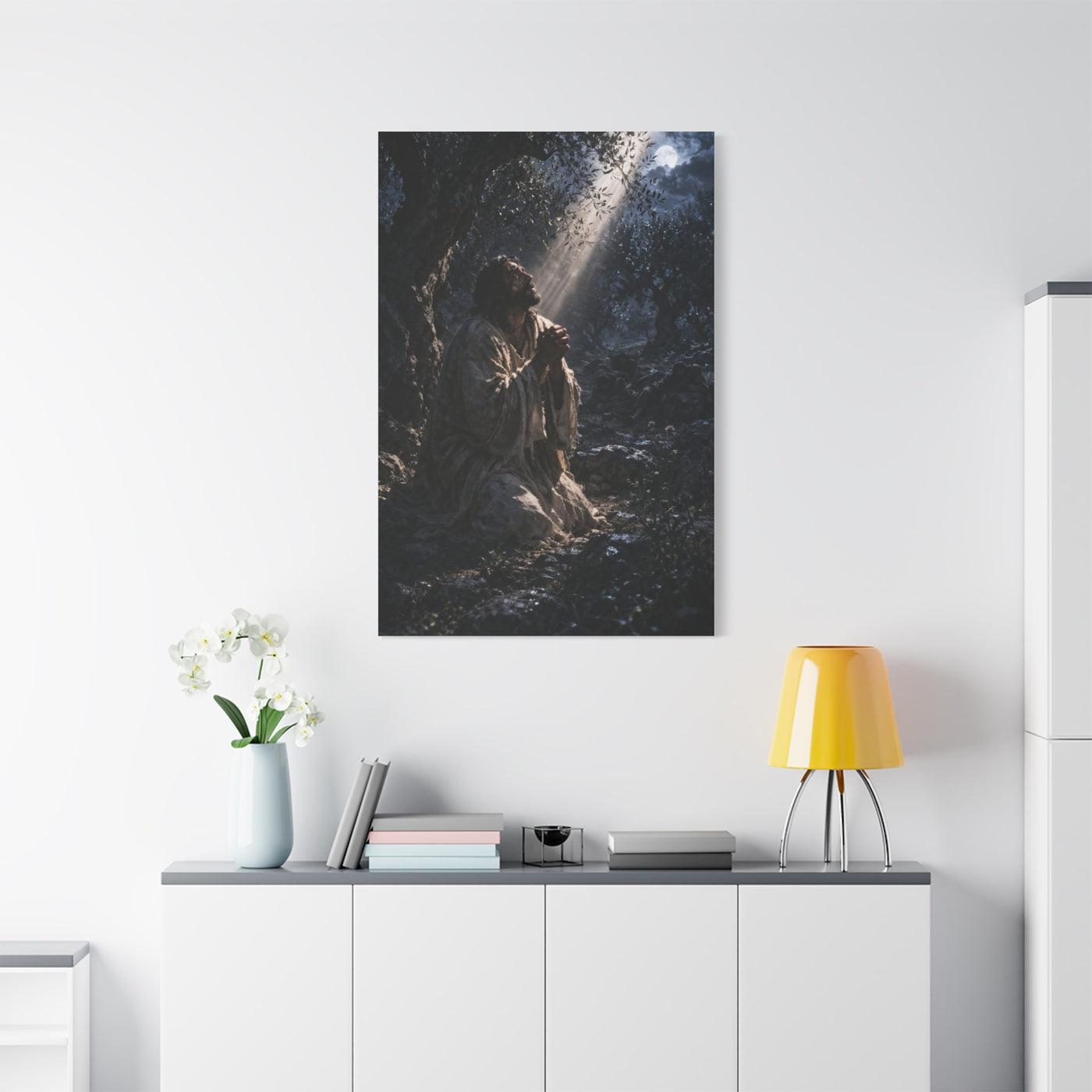 Agony in Gethsemane Night Prayer Wall Art & Canvas Print