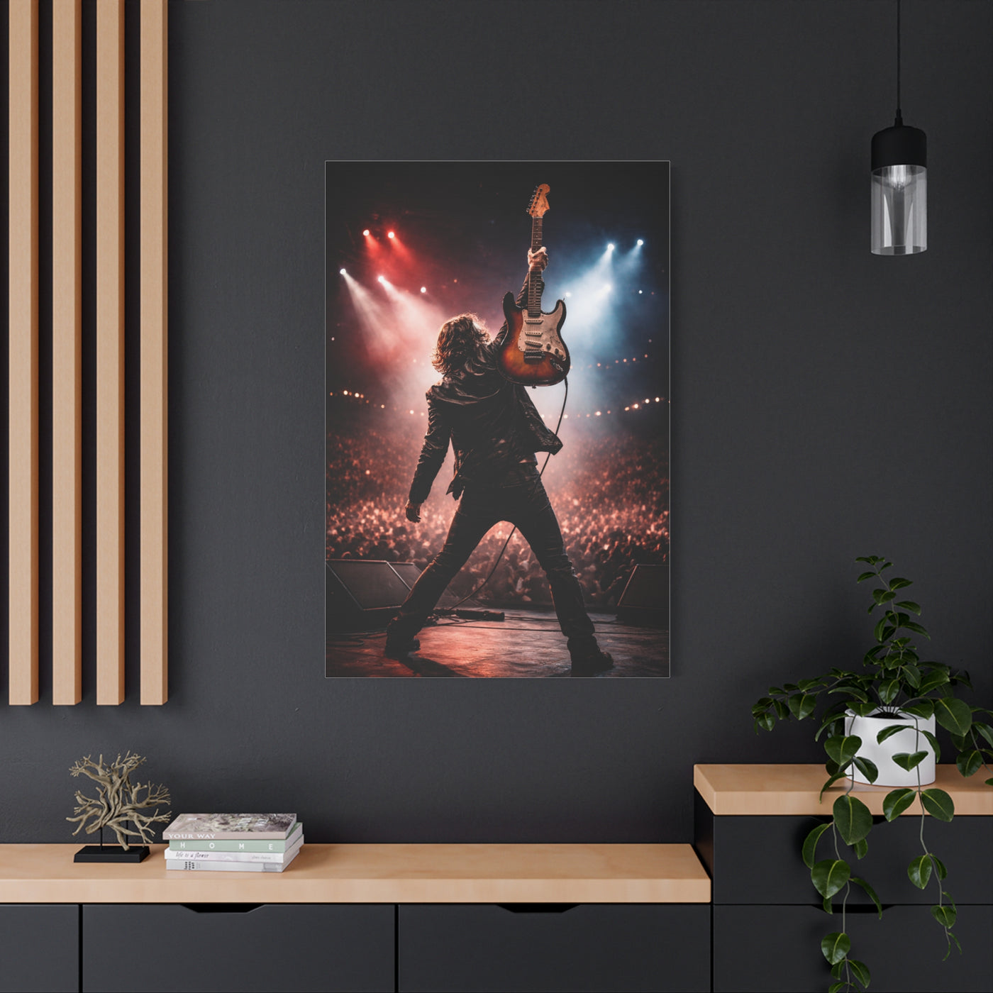 Arena Rock Icon Stage Moment Wall Art & Canvas Print