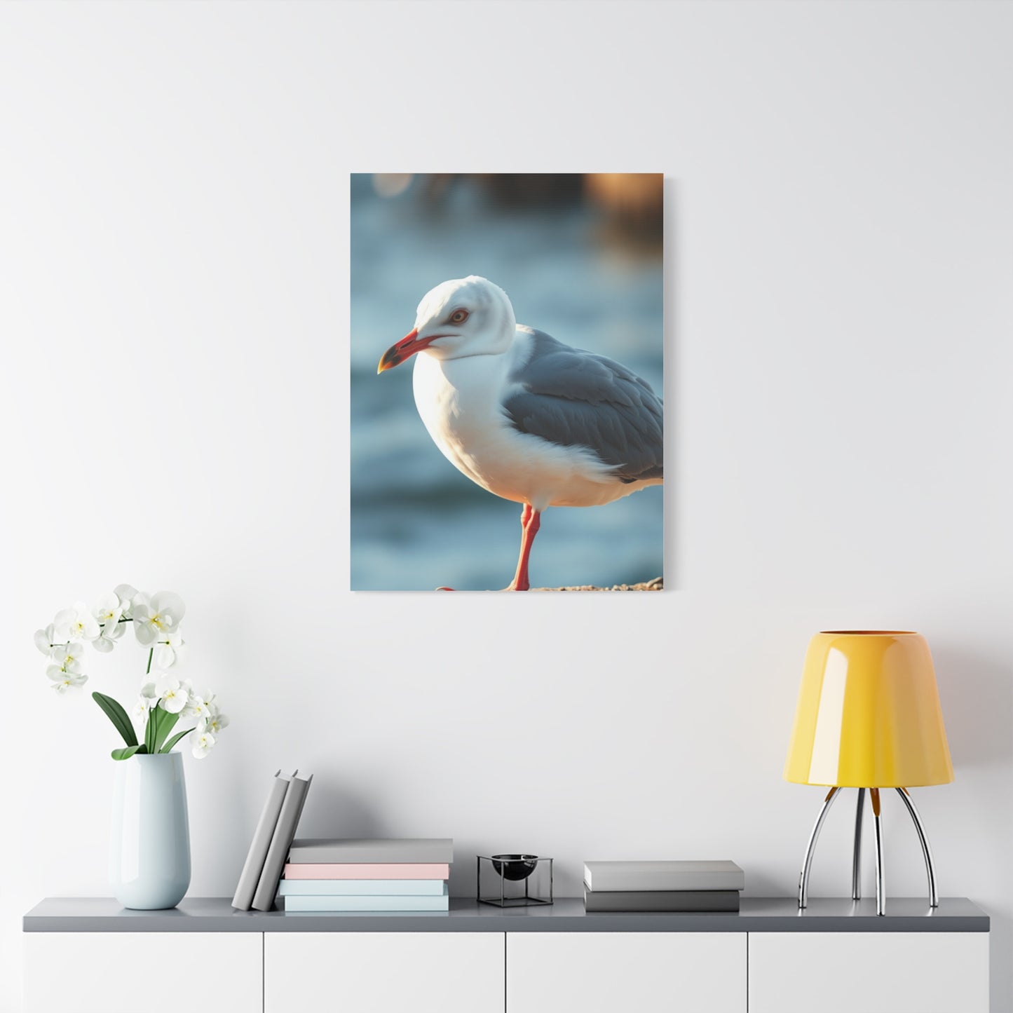 Supreme Sea Gull Art Beautiful Collection Wall Art & Canvas Print