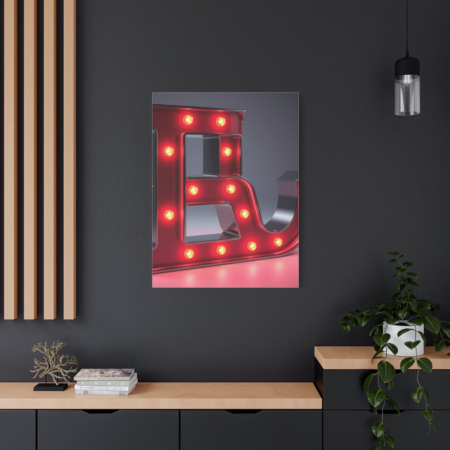 A Alphabet & Letter Art Premium Gallery Wall Art & Canvas Print