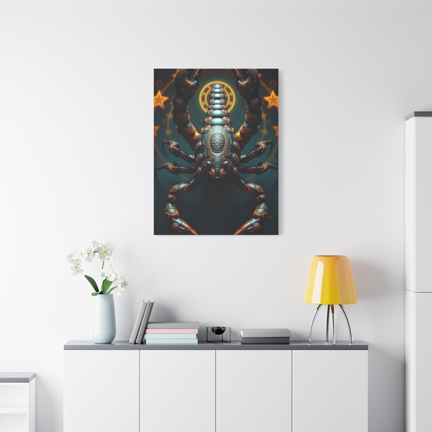 Scorpius Elegance Canvas Wall Art & Canvas Print