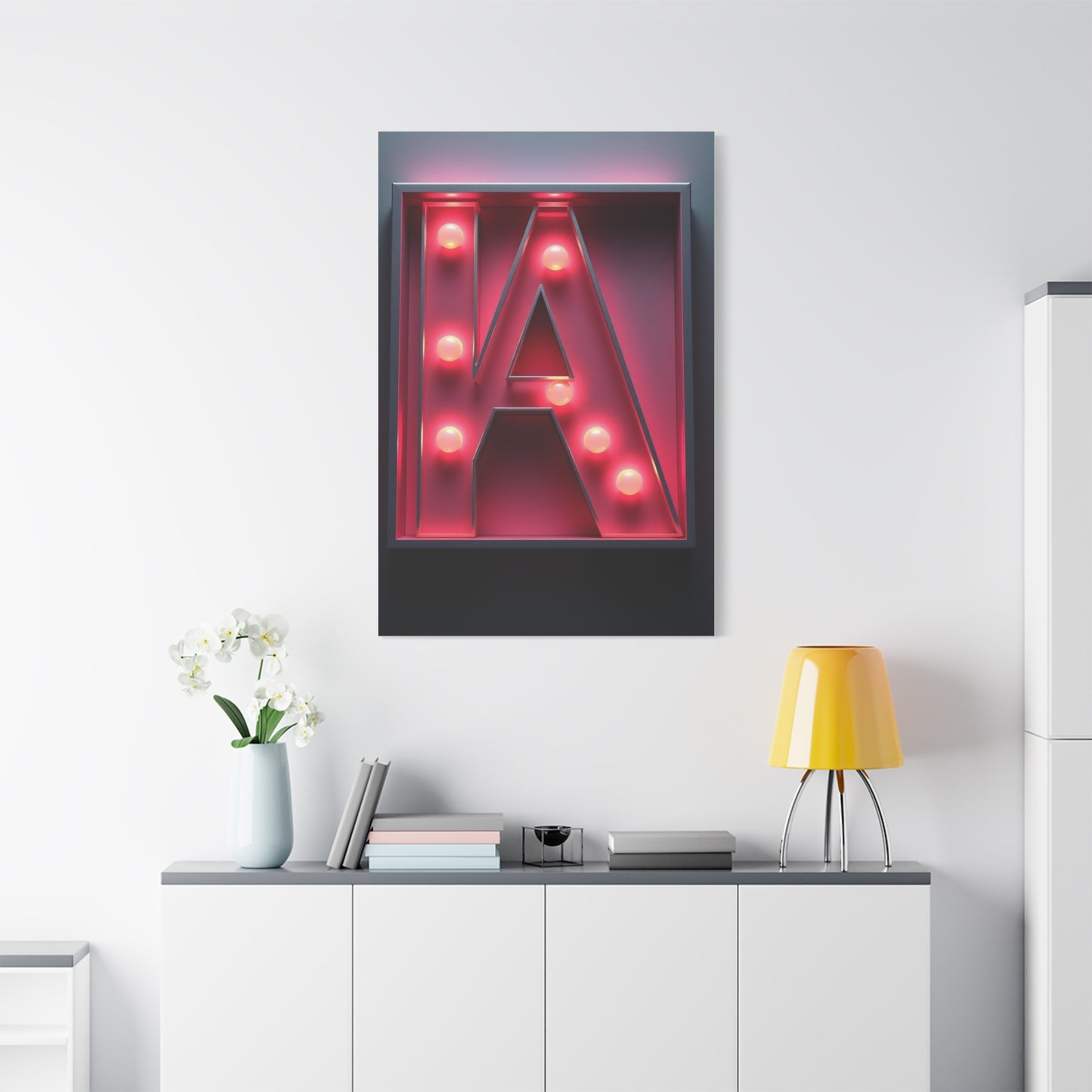 Luxury A Alphabet & Letter Art Collection Wall Art & Canvas Print