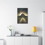 Symmetrical Drive-Through Barn Wall Art & Canvas Prints