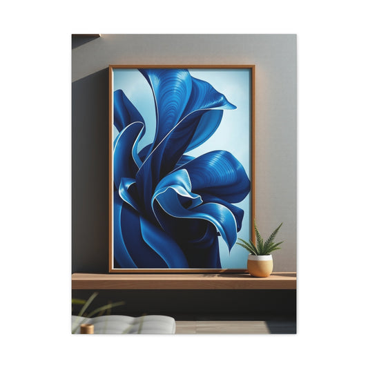 Navy Blue Art Supreme Canvas Wall Art & Canvas Print