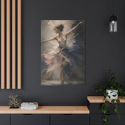 Expressive Ballet Motion Painting Wall Art & Canvas Print