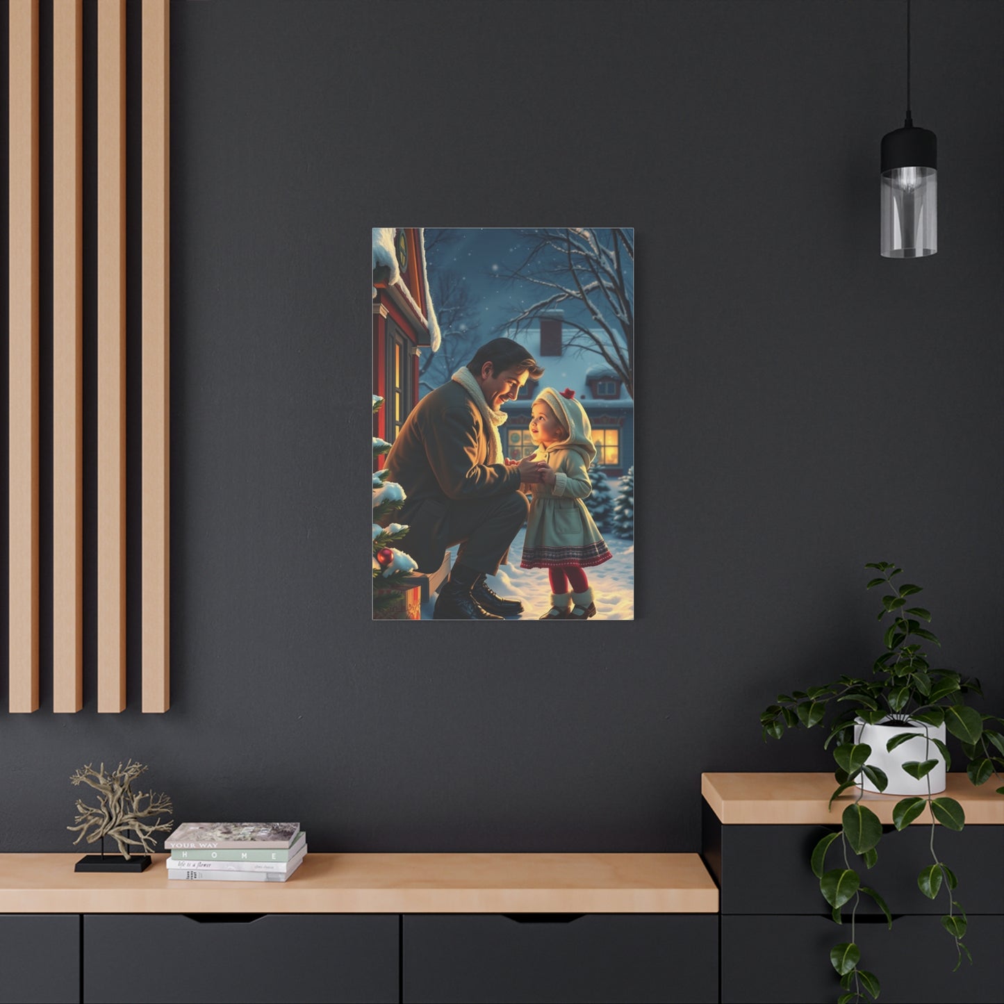 Holiday Splendor Canvas by Rockwell