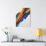 Expressive Multicolor Stroke Abstract Wall Art & Canvas Prints